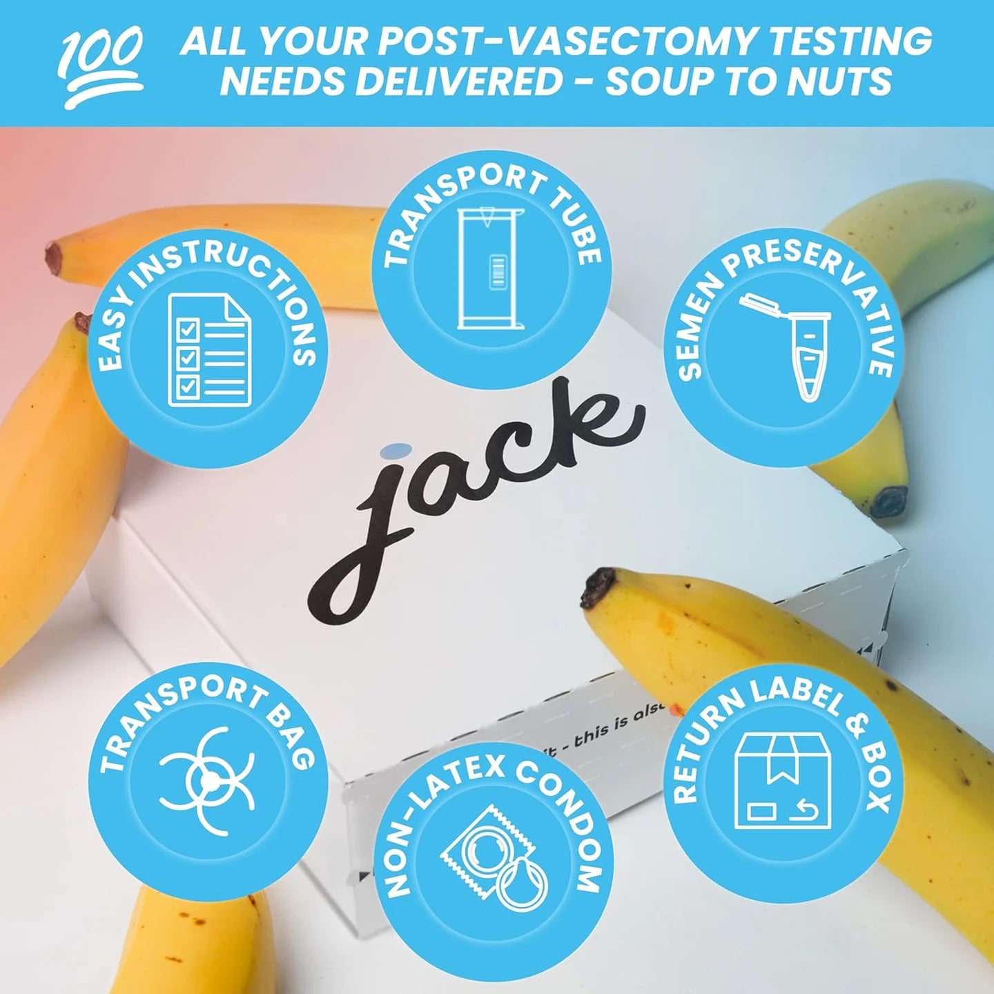 Jack At-home Post Vasectomy Semen Test
