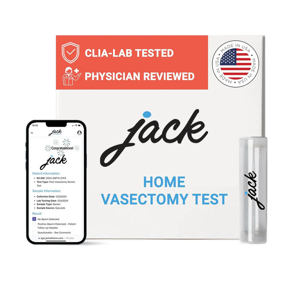Jack At-home Post Vasectomy Semen Test