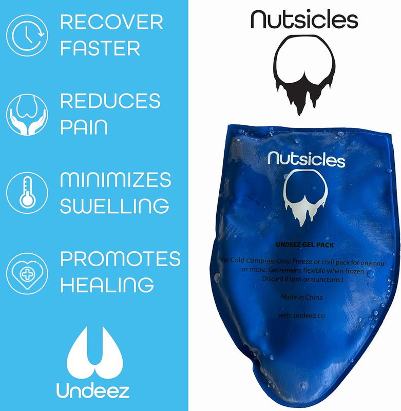 Nutsicle Vasectomy (2) Ice Pack Underwear Inserts